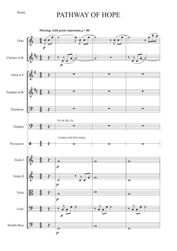 Pathway Of Hope (arr. JES)