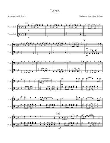 Latch (arr. K. Speck)