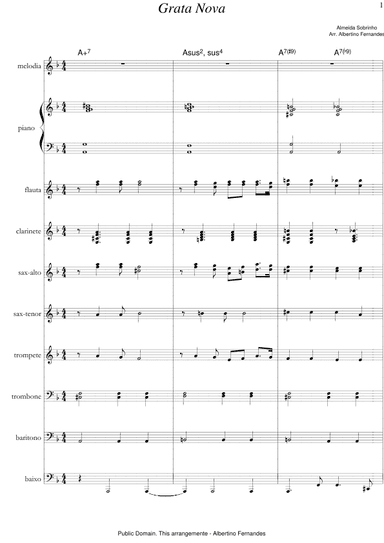 Grata Nova (arr. Albertino Fernandes)