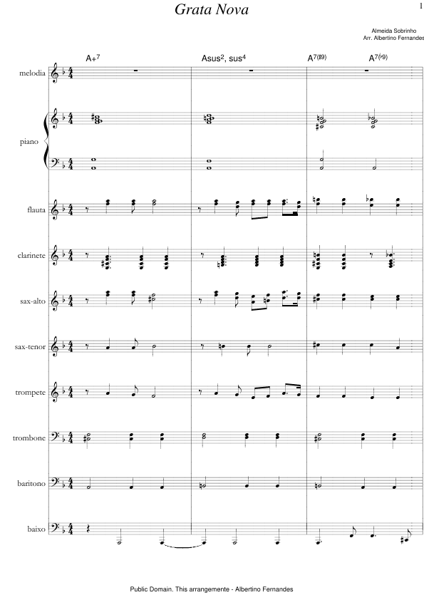 Grata Nova (arr. Albertino Fernandes)