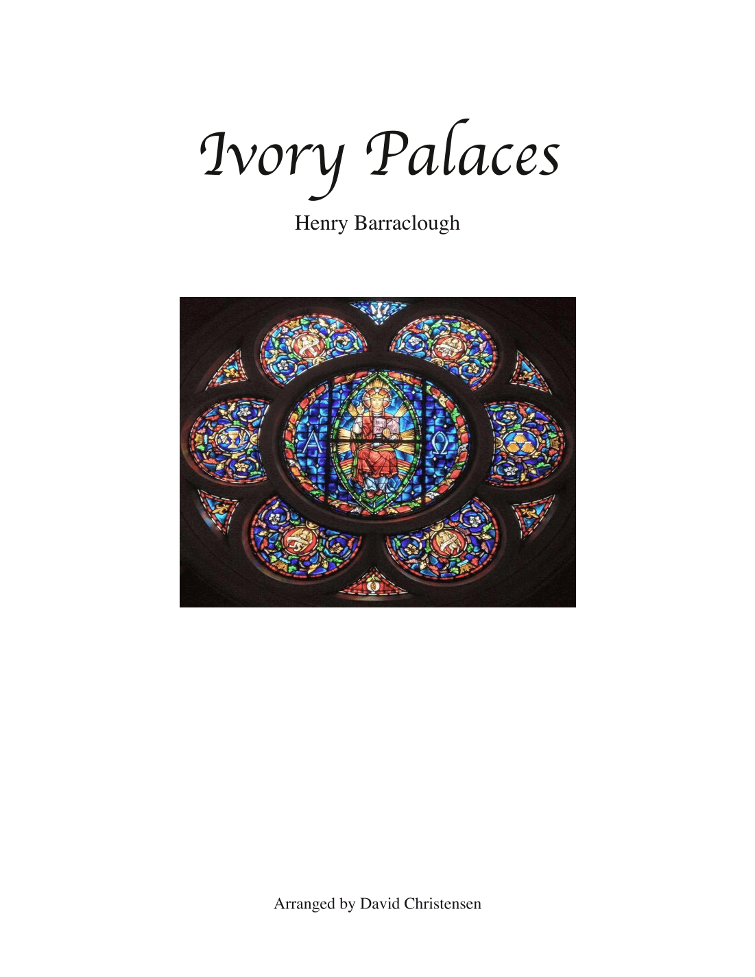 Ivory Palaces (arr. David Christensen)