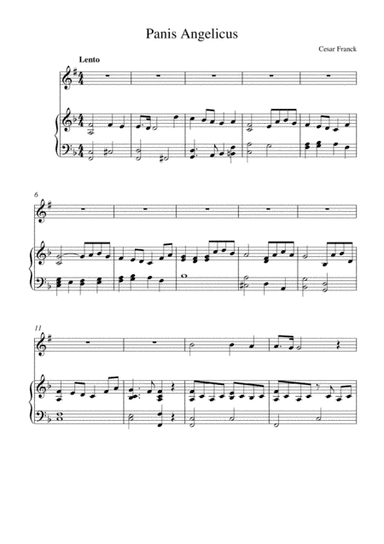 Panis Angelicus (arr. Kaiserin Rebecca)
