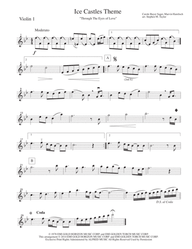 Theme From Ice Castles (through The Eyes Of Love) (arr. Stephen M. Taylor)