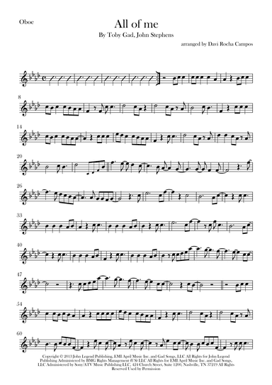 All Of Me (arr. Davi Rocha Campos)