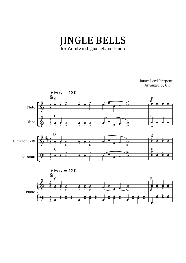 Jingle Bells (arr. GDJ)