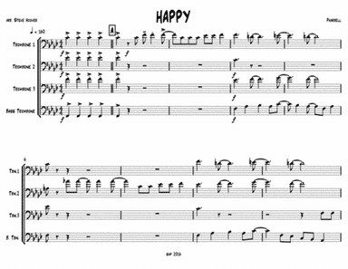 Happy (arr. Steve Hoover)