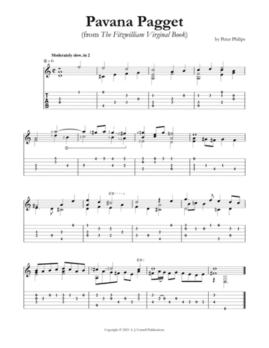 Pavana Pagget (arr. Mark Phillips)