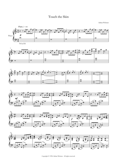 Touch The Skin - CrusaderBeach - Romantic Piano Solo for Wedding