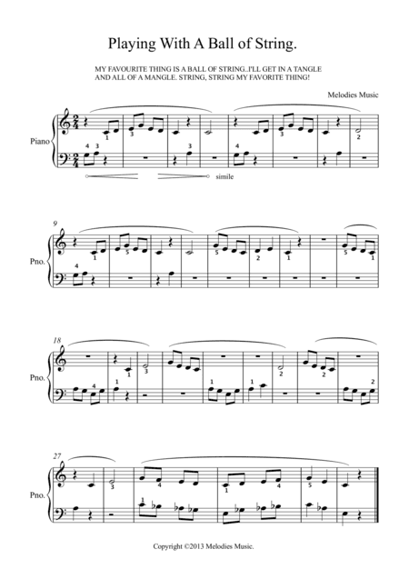 Playing With A Ball of String