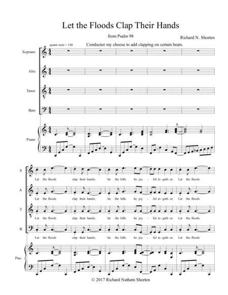 Let the Floods Clap Their Hands