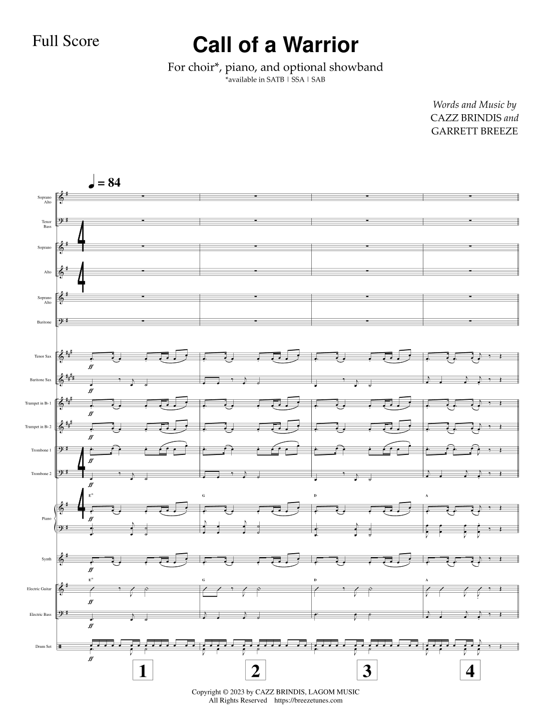 Call of a Warrior (Orchestration)