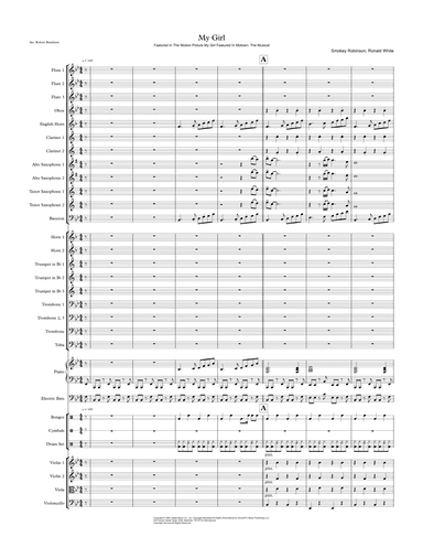 My Girl (arr. Robert Bradshaw)