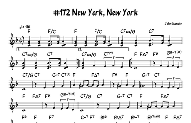 New York, New York (arr. John Fries)