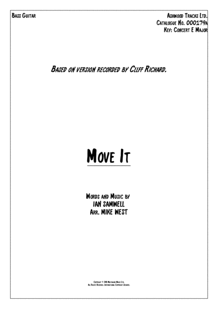 Move It (arr. Mike West)