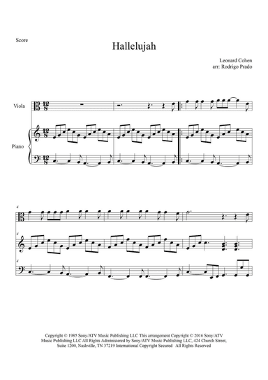 Hallelujah (arr. Rodrigo Prado)