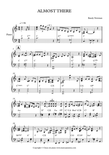 Almost There (arr. Mateo Aguilar)