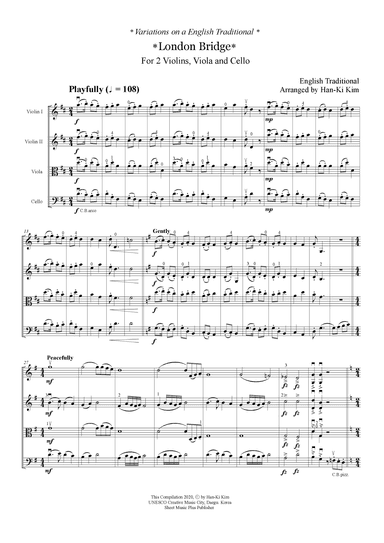 London Bridge (For String Quartet) (arr. Han-Ki Kim)