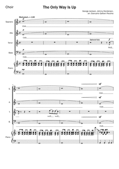 The Only Way Is Up (arr. Giancarlo Galliani Pecchia)
