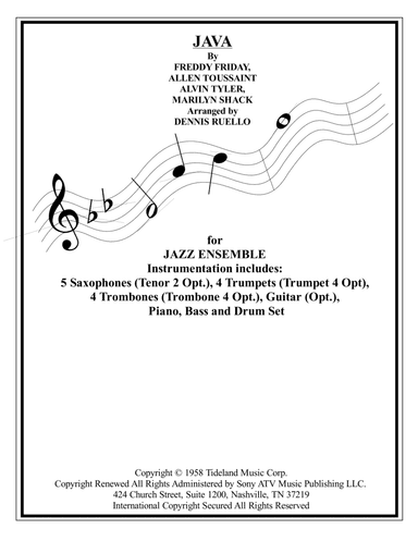 Java (arr. Dennis Ruello)