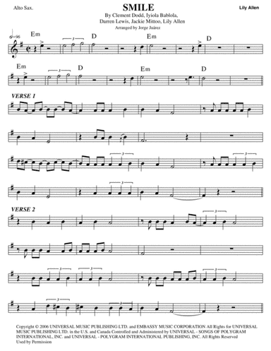 Smile (arr. Jorge Juárez)