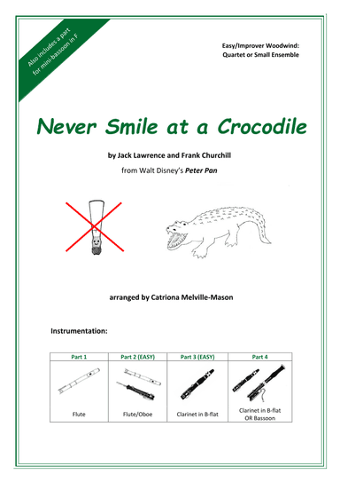 Never Smile At A Crocodile (arr. Catriona Melville-Mason)