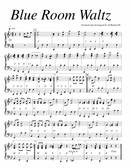 Blue Room Waltz