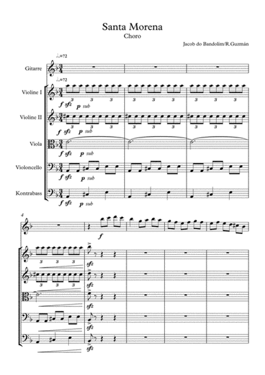 Santa Morena (arr. Rodrigo Guzmán)