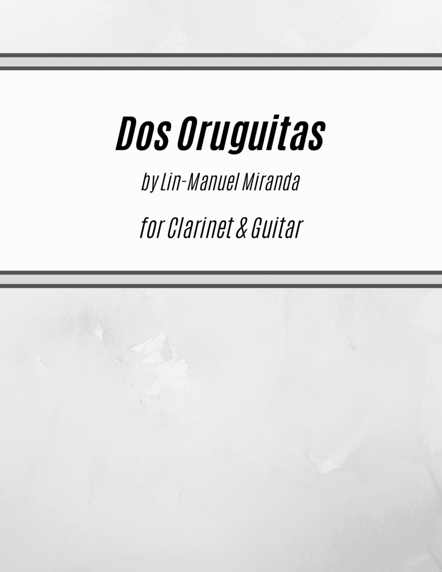 Dos Oruguitas (arr. Kenneth Pasciak)