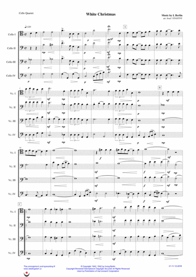 White Christmas (arr. Josef Štastný)