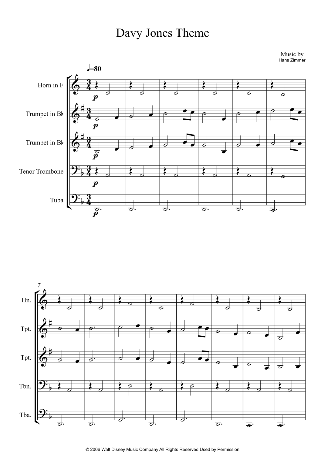 Davy Jones (arr. João Marcos Maciel)