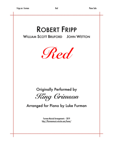 Red (arr. Luke Furman)