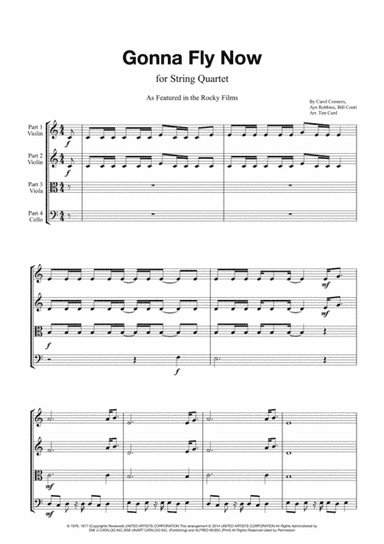 Gonna Fly Now (arr. Tim Curd)