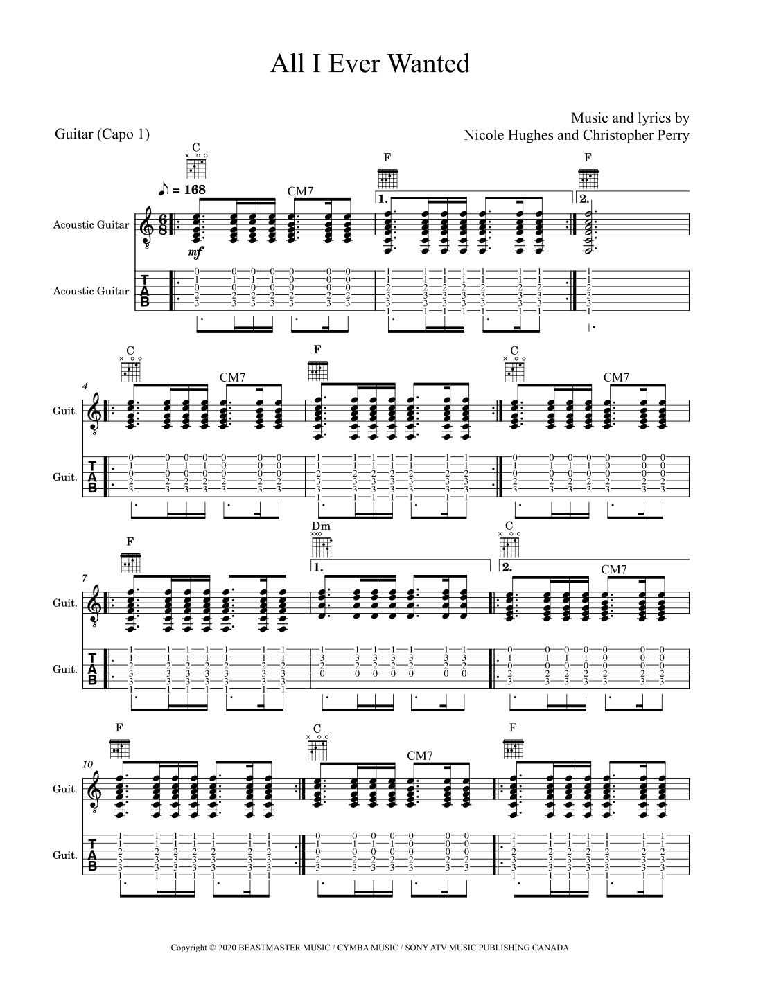 All I Ever Wanted (arr. David Lartey)