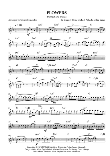 Flowers (arr. Glauco Fernandes)