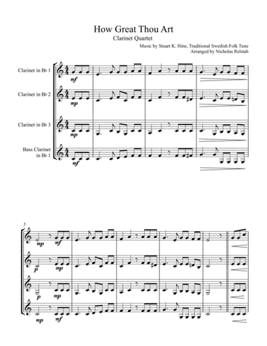 How Great Thou Art (arr. Nicholas James Relstab)