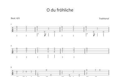 O du fröhliche (arr. Bettina Schipp)