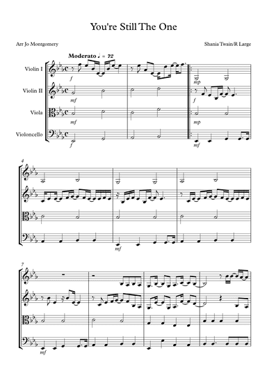 You're Still The One (arr. Jo Montgomery)