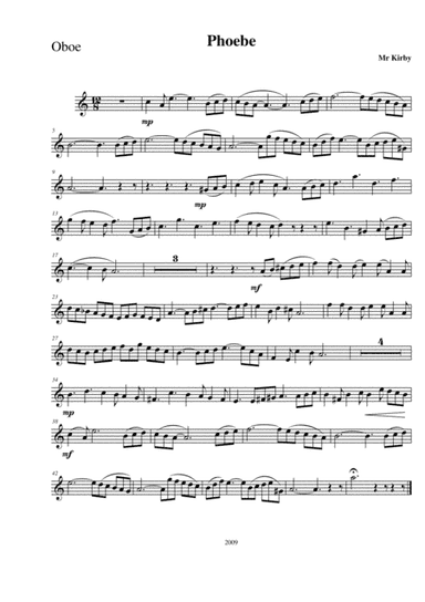 Phoebe - oboe solo