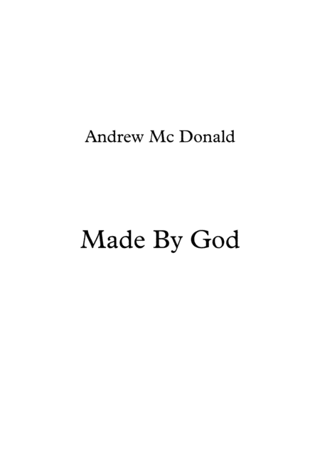 Made By God