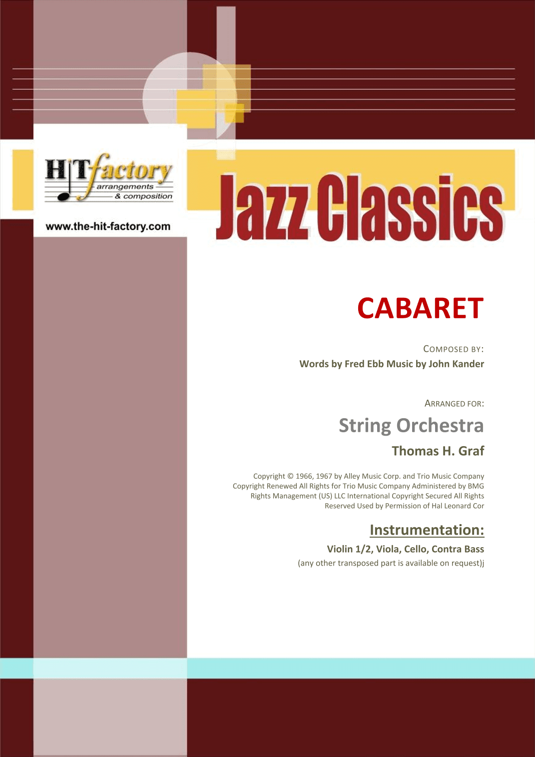 Cabaret (arr. Thomas H. Graf)