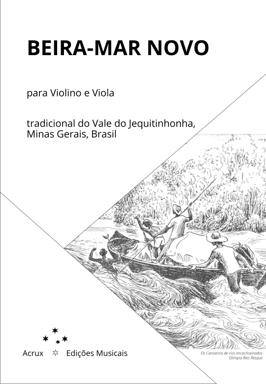 Beira-mar Novo [ for violin and viola without chords ] (arr. Acrux)