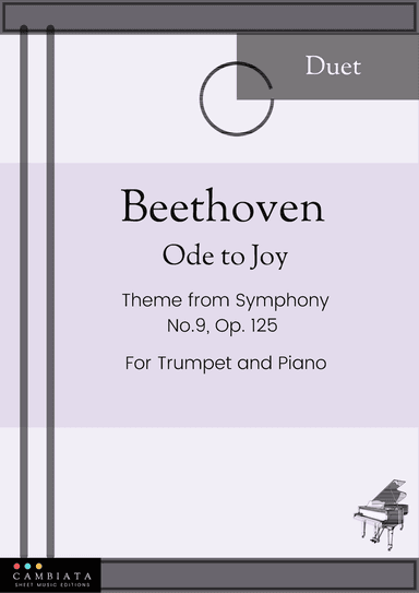 Ode to Joy - For Trumpet and Piano accompaniment (Esay) (arr. Levy Nunes)