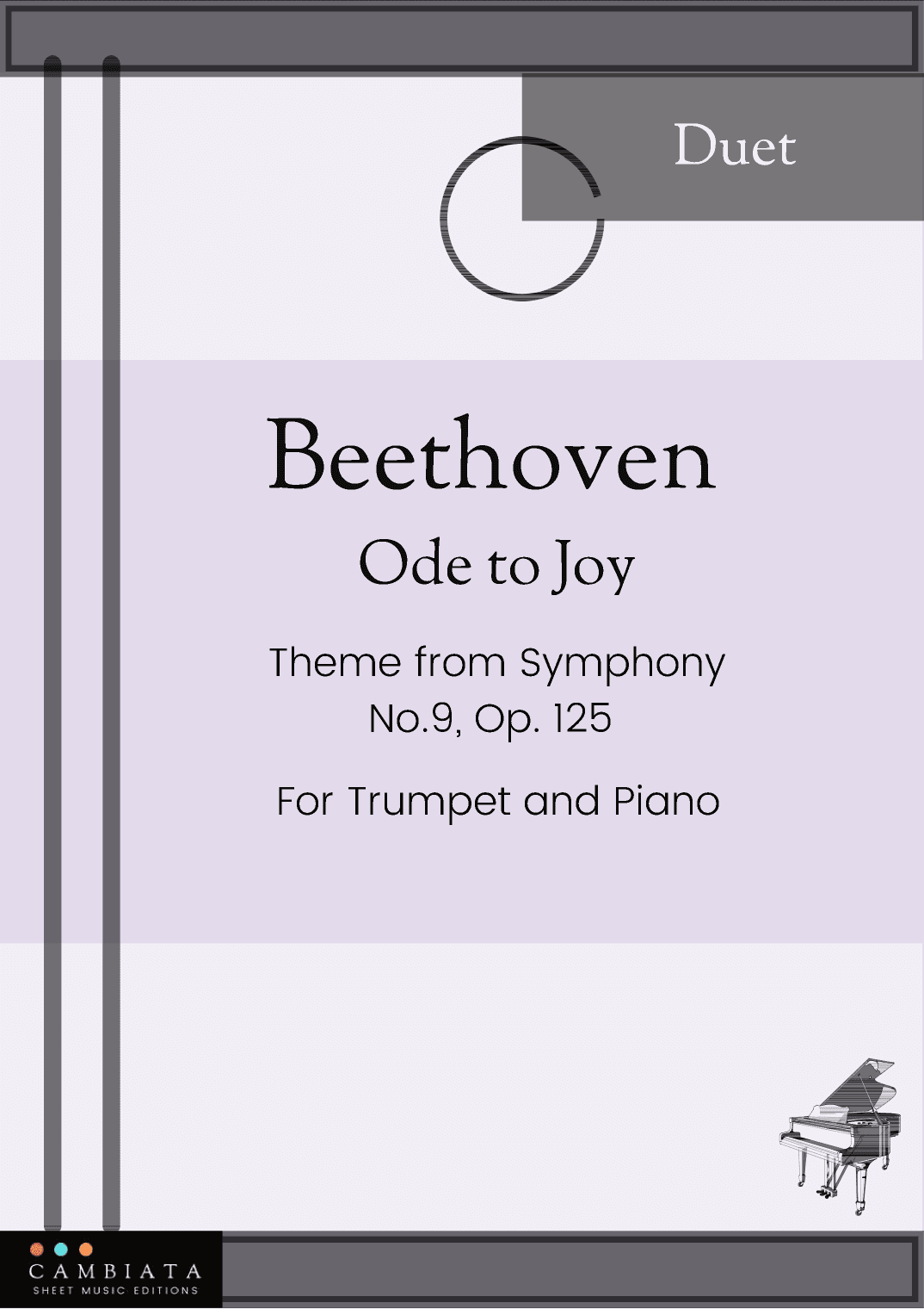 Ode to Joy - For Trumpet and Piano accompaniment (Esay) (arr. Levy Nunes)