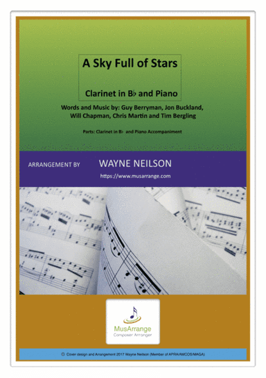 A Sky Full Of Stars (arr. Wayne Neilson (APRA/AMCOS/MAGA))
