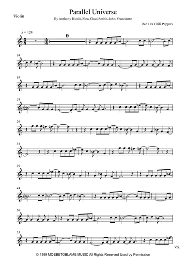 Parallel Universe (arr. André Laitano)
