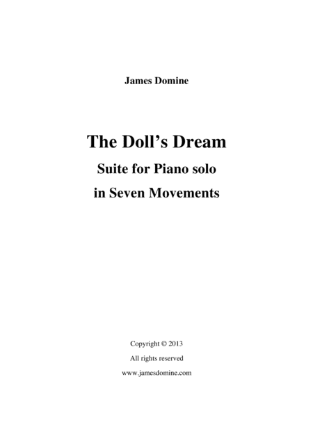 Piano Suite #2 (The Doll's Dream)