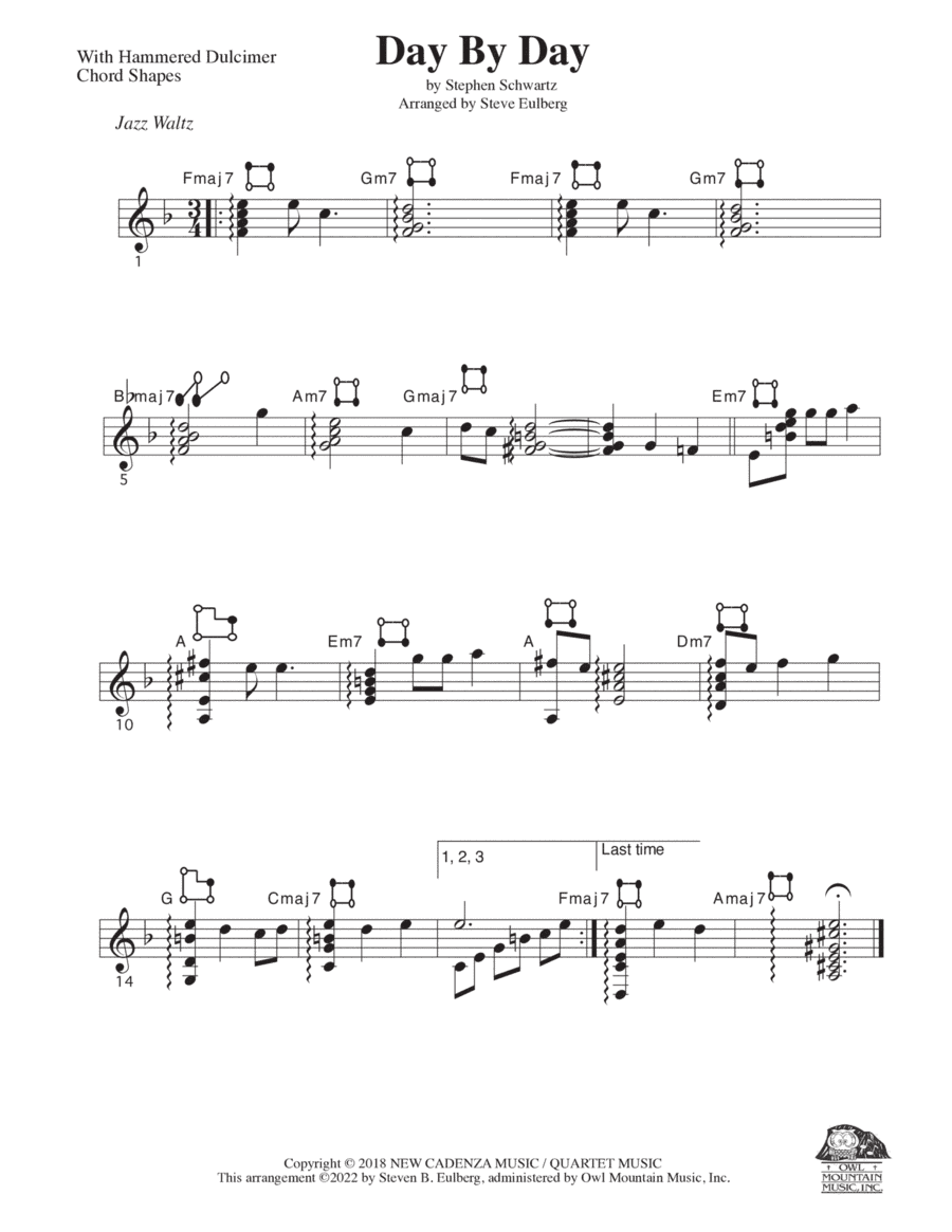 Day By Day (from: Godspell) (arr. Steven B. Eulberg)