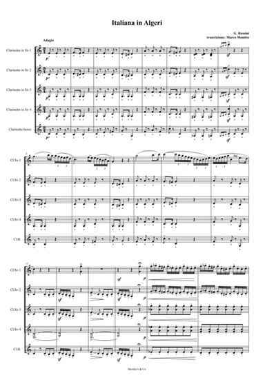 Questa o quella per me pari sono (arr. Marco Monitto)