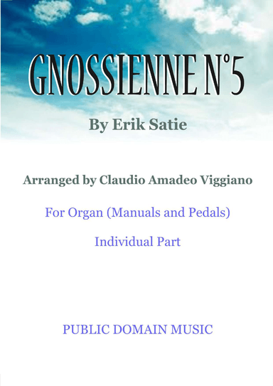 Gnossienne n°5 (arr. Claudio Amadeo Viggiano)