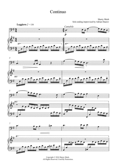 Continuo, Original Music by Sherry Shieh